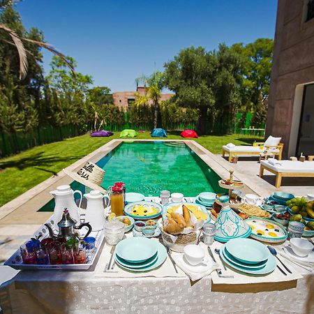 Villa Oasis Private Pool Secure Complex Marrakesh Bagian luar foto