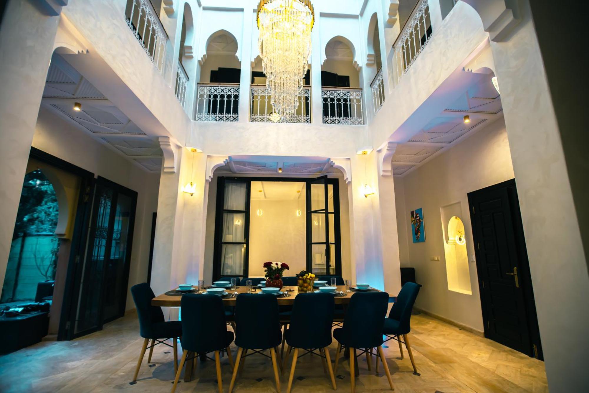 Villa Oasis Private Pool Secure Complex Marrakesh Bagian luar foto